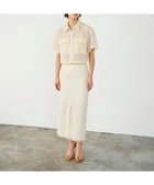 【グレース コンチネンタル/GRACE CONTINENTAL】のラッセルメッシュスカート ベージュ|ID: prp329100004858626 ipo3291000000035913741