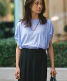 【23区/NIJYUSANKU】の【洗える】シアーTEE 人気、トレンドファッション・服の通販 founy(ファニー) ファッション Fashion レディースファッション Fashion for Women トップス・カットソー Cut & Sew Tops シャツ・ブラウス・オフィスカジュアル Elegant Blouses & Button-Ups ロングTシャツ・Tシャツ Longline T-Shirts & Tees カットソー・ベーシックTシャツ Cut-and-Sewn Tops / Stretch Tees & Basics インナー Innerwear 春 Spring 洗える Machine Washable カットソー Cut and Sewn Top シアー Sheer, See-Through シルケット Silket, Silky Cotton タンク Tank Top, Sleeveless Top デニム Denim, Jeans Material ドレープ Drape, Draping Fabric プリント Print, Printed Pattern ラウンド Round, Round Neck ワイド Wide, Wide Fit S/S・春夏 SS, Spring/Summer, Warm Season 夏 Summer 2024年 2024 2024春夏・S/S Spring/Summer 2024 SS24 エレガント 上品 Elegant ビジネス 仕事 通勤 Business / Work / Commuting thumbnail ライラック系|ID: prp329100004858641 ipo3291000000035913992