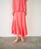 【グレース コンチネンタル/GRACE CONTINENTAL】のイレギュラーヘムスカート ピンク|ID: prp329100004858642 ipo3291000000035914007