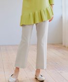 【ティアクラッセ/Tiaclasse】の【洗える】テーパードパンツ アイボリー|ID: prp329100004858658 ipo3291000000035914360