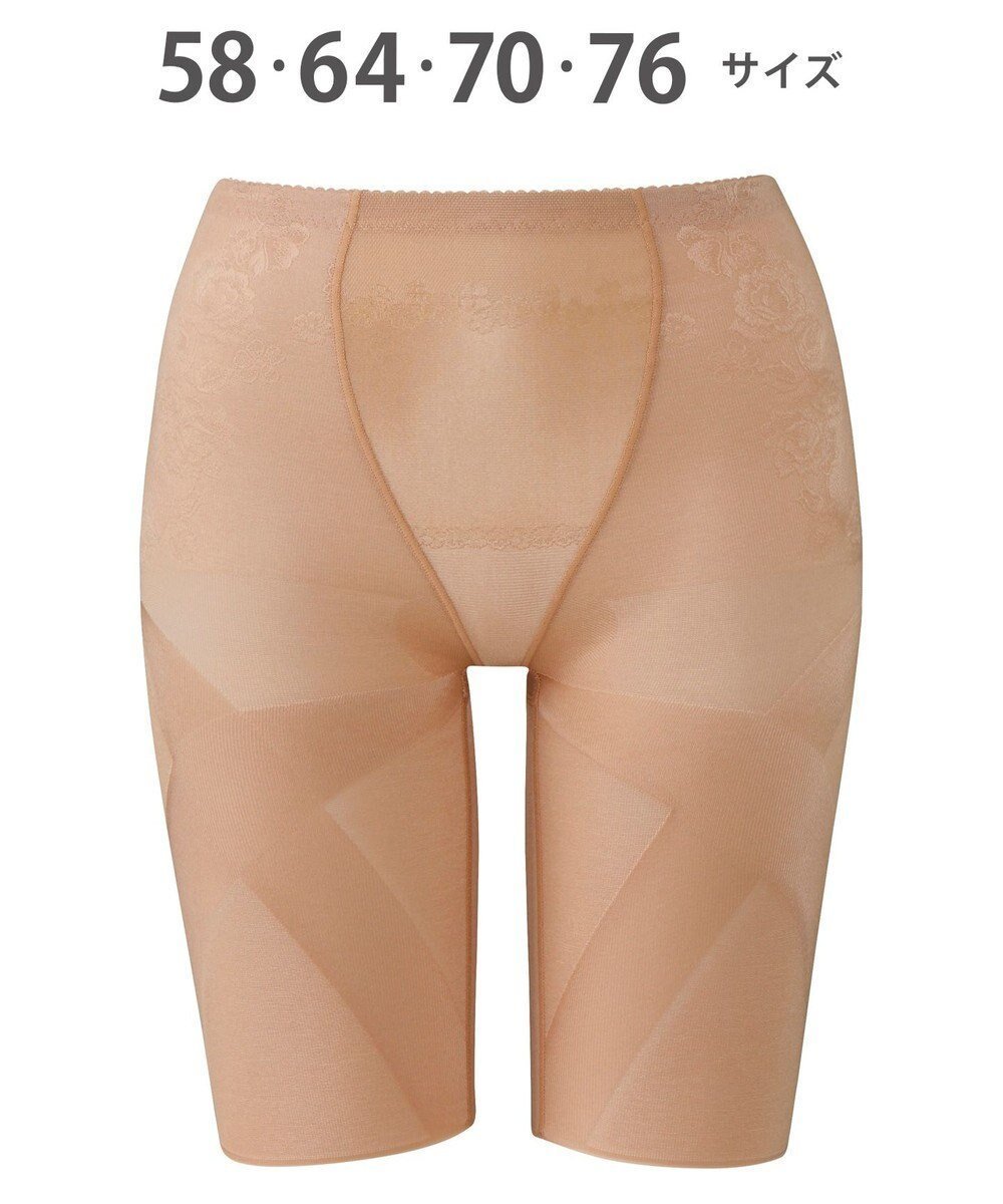 【ウィング/Wing】のガードル フルロング丈 【スリムアップパンツ】 はいて歩いてエクササイズ KQ0823 ウイング/ワコール インテリア・キッズ・メンズ・レディースファッション・服の通販 founy(ファニー) 　ファッション　Fashion　レディースファッション　Fashion for Women　パンツ　Pants & Trousers　下着・ランジェリー　Lingerie & Intimates　アンダーウェア・ベースインナー・肌着　Underwear / Base Layer / Undergarments　アンダー　Underwear Essentials　バランス　Balance, Style Balance　フロント　Front, Front Design　ロング　Long, Long-Length　シナモンブラウン|ID: prp329100004858671 ipo3291000000035914589