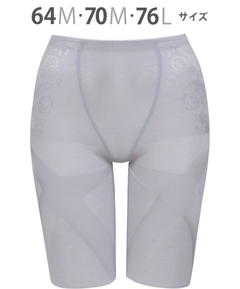 【ウィング/Wing】のガードル フルロング丈 【スリムアップパンツ】 はいて歩いてエクササイズ KQ0823 ウイング/ワコール インテリア・キッズ・メンズ・レディースファッション・服の通販 founy(ファニー) 　ファッション　Fashion　レディースファッション　Fashion for Women　パンツ　Pants & Trousers　下着・ランジェリー　Lingerie & Intimates　アンダーウェア・ベースインナー・肌着　Underwear / Base Layer / Undergarments　アンダー　Underwear Essentials　バランス　Balance, Style Balance　フロント　Front, Front Design　ロング　Long, Long-Length　グレー|ID: prp329100004858671 ipo3291000000035914598