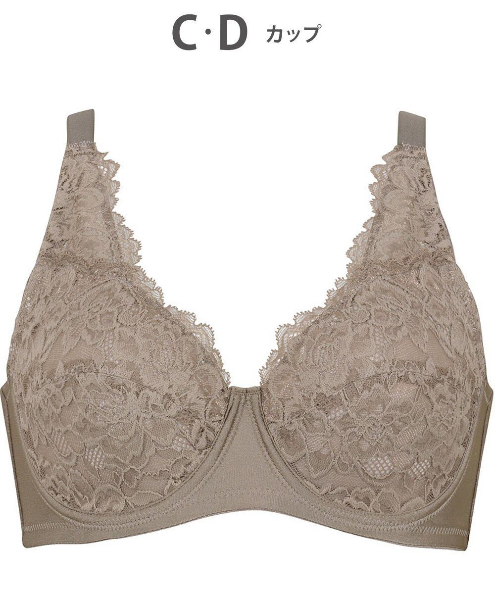 【ウィング/Wing】のブラジャー ワイヤーが痛くなりにくい 綿混(カップ肌側・バック) フルカップブラ NB2704 ウイング/ワコール 人気、トレンドファッション・服の通販 founy(ファニー) 　ファッション　Fashion　レディースファッション　Fashion for Women　バッグ　Bags　おすすめ　Recommended / Our Picks　アンダー　Underwear Essentials　シンプル　Simple, Minimal　ストレッチ　Stretch, Stretchy Fabric　フィット　Fit, Slim Fit　ブラジャー　Bra, Lingerie　レース　Lace, Lace Fabric　ワイヤー　Wire, Wired Bra　 other-1|ID: prp329100004858676 ipo3291000000035914676