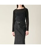 【グレース コンチネンタル/GRACE CONTINENTAL】のデニムビスチェ ブラック|ID: prp329100004858685 ipo3291000000035914923