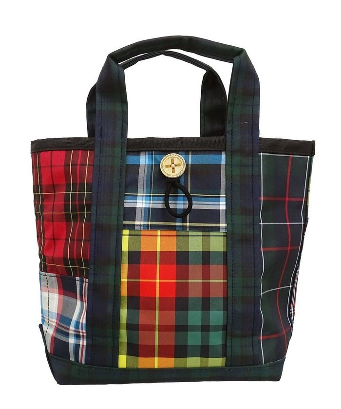 【プラスリング/+RING】の【ランチバッグ】傘生地を使用した撥水ミニトートバッグ XS CHK SR433 インテリア・キッズ・メンズ・レディースファッション・服の通販 founy(ファニー) https://founy.com/ ファッション Fashion レディースファッション Fashion for Women バッグ Bags レイングッズ・傘・晴雨兼用傘 Umbrellas & Rain Gear ボンディング Bonding, Bonded Fabric ポケット Pocket, Pocket Detail 傘 Umbrella, Parasol |ID: prp329100004858694 ipo3291000000035915213