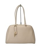 【インター ショシュール/INTER-CHAUSSURES】の【CHRISTIAN VILLA】チャーム付きシュリンクレザーハンドバッグ アイボリー|ID: prp329100004858772 ipo3291000000035917123