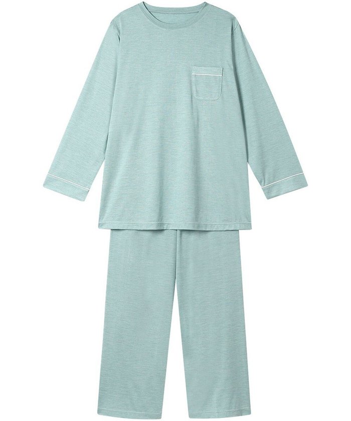 【ワコール 睡眠科学/wacoal suimin】のパジャマ シルク100%(本体) 天竺素材 長袖 長ズボン レディース YDX547 睡眠科学/ワコール インテリア・キッズ・メンズ・レディースファッション・服の通販 founy(ファニー) https://founy.com/ ファッション Fashion レディースファッション Fashion for Women トップス・カットソー Cut & Sew Tops おすすめ Recommended / Our Picks シルク Silk, 100% Silk パジャマ Pajamas, Sleepwear ボトム Bottoms, Lower Wear エレガント 上品 Elegant 長袖 Long Sleeve, Full Sleeve |ID: prp329100004858782 ipo3291000000035917212