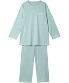 【ワコール 睡眠科学/wacoal suimin】のパジャマ シルク100%(本体) 天竺素材 長袖 長ズボン レディース YDX547 睡眠科学/ワコール グリーン|ID: prp329100004858782 ipo3291000000035917215