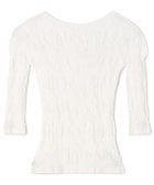 【チャコット/Chacott】のシアーレースボートネックトップ ホワイト|ID: prp329100004858804 ipo3291000000035917481