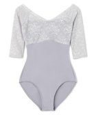 【チャコット/Chacott】の6分袖レオタード グレー|ID: prp329100004858812 ipo3291000000035917601
