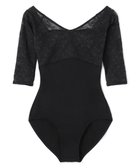 【チャコット/Chacott】の6分袖レオタード ブラック|ID: prp329100004858812 ipo3291000000035917603
