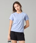 【チャコット/Chacott】のChacott BALANCE ランナーズTシャツ 人気、トレンドファッション・服の通販 founy(ファニー) ファッション Fashion レディースファッション Fashion for Women トップス・カットソー Cut & Sew Tops シャツ・ブラウス・オフィスカジュアル Elegant Blouses & Button-Ups ロングTシャツ・Tシャツ Longline T-Shirts & Tees カッティング Cutting Detail 吸水 Absorbent, Quick-Dry シェイプ Shape, Slim Fit ストレッチ Stretch, Stretchy Fabric パウダー Powder, Soft Tone プリント Print, Printed Pattern メッシュ Mesh, Net Fabric thumbnail ヒヤシンス|ID: prp329100004858825 ipo3291000000035917716