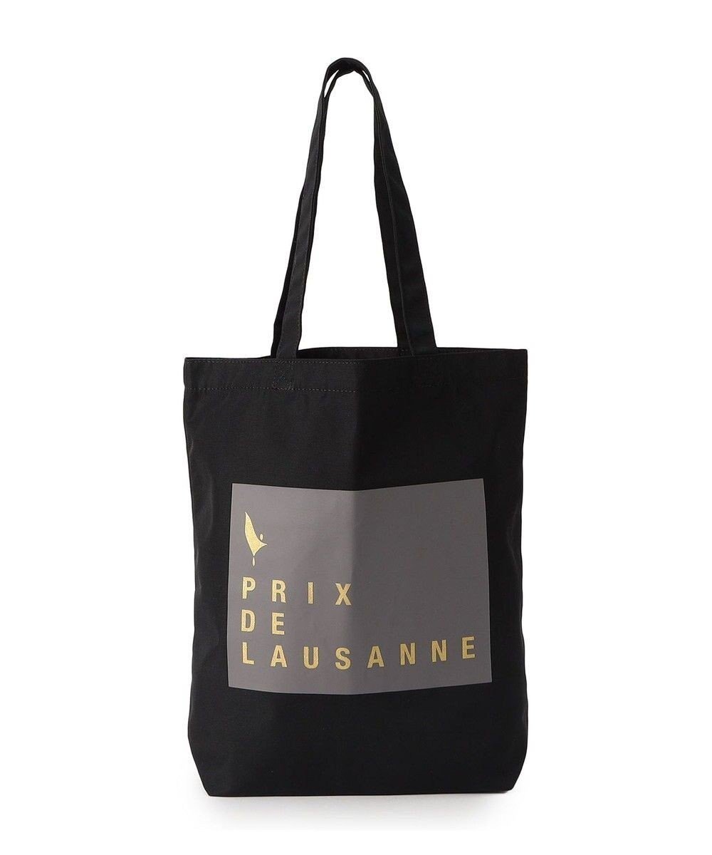 【チャコット/Chacott】のローザンヌトートバッグM インテリア・キッズ・メンズ・レディースファッション・服の通販 founy(ファニー) 　ファッション　Fashion　レディースファッション　Fashion for Women　バッグ　Bags　おすすめ　Recommended / Our Picks　プリント　Print, Printed Pattern　ブラック|ID: prp329100004858843 ipo3291000000035917868