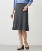 【ジェイ プレス/J.PRESS】のT/Rアルガンシルク フレア スカート ライトグレー系|ID: prp329100004858957 ipo3291000000035927017
