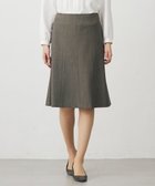 【ジェイ プレス/J.PRESS】のT/Rアルガンシルク フレア スカート ブラウン系|ID: prp329100004858957 ipo3291000000035927019