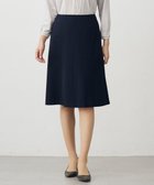 【ジェイ プレス/J.PRESS】のT/Rアルガンシルク フレア スカート ネイビー系|ID: prp329100004858957 ipo3291000000035927021