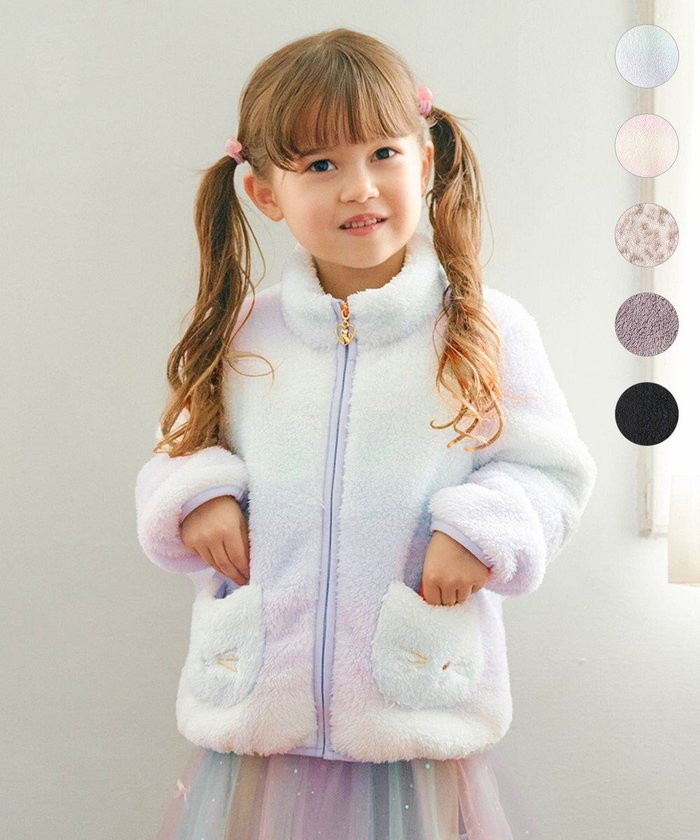 【エニィ/ANY / KIDS】のネコポケットボアブルゾン インテリア・キッズ・メンズ・レディースファッション・服の通販 founy(ファニー) https://founy.com/ ファッション Fashion キッズファッション Fashion for Kids アウター Coat Outerwear /Kids イラスト Illustration 洗える Machine Washable ジャケット Jacket, Outerwear チャーム Charm, Pendant 定番 Standard, Basic Item ネコ Cat, Feline Motif パーカー Hoodie, Parka ビジュー Bijou, Jewel-like Accent ブルゾン Blouson, Bomber Jacket ポケット Pocket, Pocket Detail モチーフ Motif, Design Theme ライナー Liner, Inner Layer ラベンダー Lavender ループ Loop, Loop Knit A/W・秋冬 Autumn/Winter |ID: prp329100004858969 ipo3291000000035927255