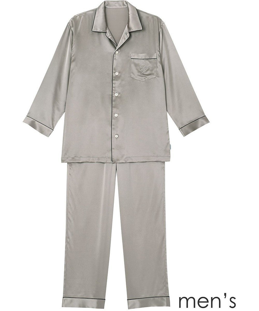 【ワコール 睡眠科学/wacoal suimin / MEN】のメンズ パジャマ シルク100% 長袖 長ズボン ここちよく眠れる 吸放湿性 YGX543 睡眠科学/ワコール 人気、トレンドファッション・服の通販 founy(ファニー) ファッション Fashion メンズファッション Fashion for Men サテン Satin, Glossy Fabric シルク Silk, 100% Silk 長袖 Long Sleeve, Full Sleeve パジャマ Pajamas, Sleepwear パターン Pattern, Design Print ボトム Bottoms, Lower Wear メンズ Men's, Menswear おすすめ Recommended / Our Picks エレガント 上品 Elegant other-1|ID: prp329100004858973 ipo3291000000035927352