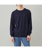 【アンフィーロ/UNFILO / MEN】のスタイリッシュ ニット プルオーバー 人気、トレンドファッション・服の通販 founy(ファニー) ファッション Fashion メンズファッション Fashion for Men トップス・カットソー Cut & Sew Tops ニット・セーター / 定番トップス Knit Tops & Sweaters インナー Innerwear コンパクト Compact, Small Size ジャケット Jacket, Outerwear スタイリッシュ Stylish, Fashionable セーター Sweater, Knitwear ツイスト Tweed, Tweed Fabric デニム Denim, Jeans Material ベスト Vest, Waistcoat 夏 Summer 抗菌 Antibacterial, Bacteria-Resistant 春 Spring S/S・春夏 SS, Spring/Summer, Warm Season thumbnail ネイビー|ID: prp329100004858976 ipo3291000000035927460