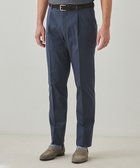 【五大陸/gotairiku / MEN】の仕事で着られる綿パン【吸水速乾/ストレッチ/折り目加工】クールマックスコットンパンツ_1タック(25年モデル) ネイビー系|ID: prp329100004858979 ipo3291000000035927549