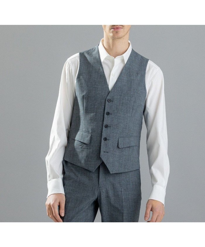 【ジョゼフ オム/JOSEPH HOMME / MEN】のクールドッツストレッチ ジレ インテリア・キッズ・メンズ・レディースファッション・服の通販 founy(ファニー) https://founy.com/ ファッション Fashion メンズファッション Fashion for Men アウター Men's Coats Outerwear 春 Spring 洗える Machine Washable シェイプ Shape, Slim Fit ジャケット Jacket, Outerwear ストレッチ Stretch, Stretchy Fabric スポーツ Sports, Activewear ファブリック Fabric, Textile フラップ Flap, Flap Pocket フロント Front, Front Design プリント Print, Printed Pattern ベーシック Basic, Essential ポケット Pocket, Pocket Detail S/S・春夏 SS, Spring/Summer, Warm Season 夏 Summer ビジネス 仕事 通勤 Business / Work / Commuting |ID: prp329100004858982 ipo3291000000035927601