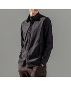 【ジョゼフ オム/JOSEPH HOMME / MEN】のオーナメントジャガードストレッチ レギュラーカラーシャツ グレー系|ID: prp329100004858986 ipo3291000000035927674