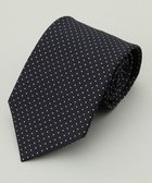 【五大陸/gotairiku / MEN】の定番【日本製】シルク ネクタイ_ピンドット ネイビー系8|ID: prp329100004858988 ipo3291000000035927702