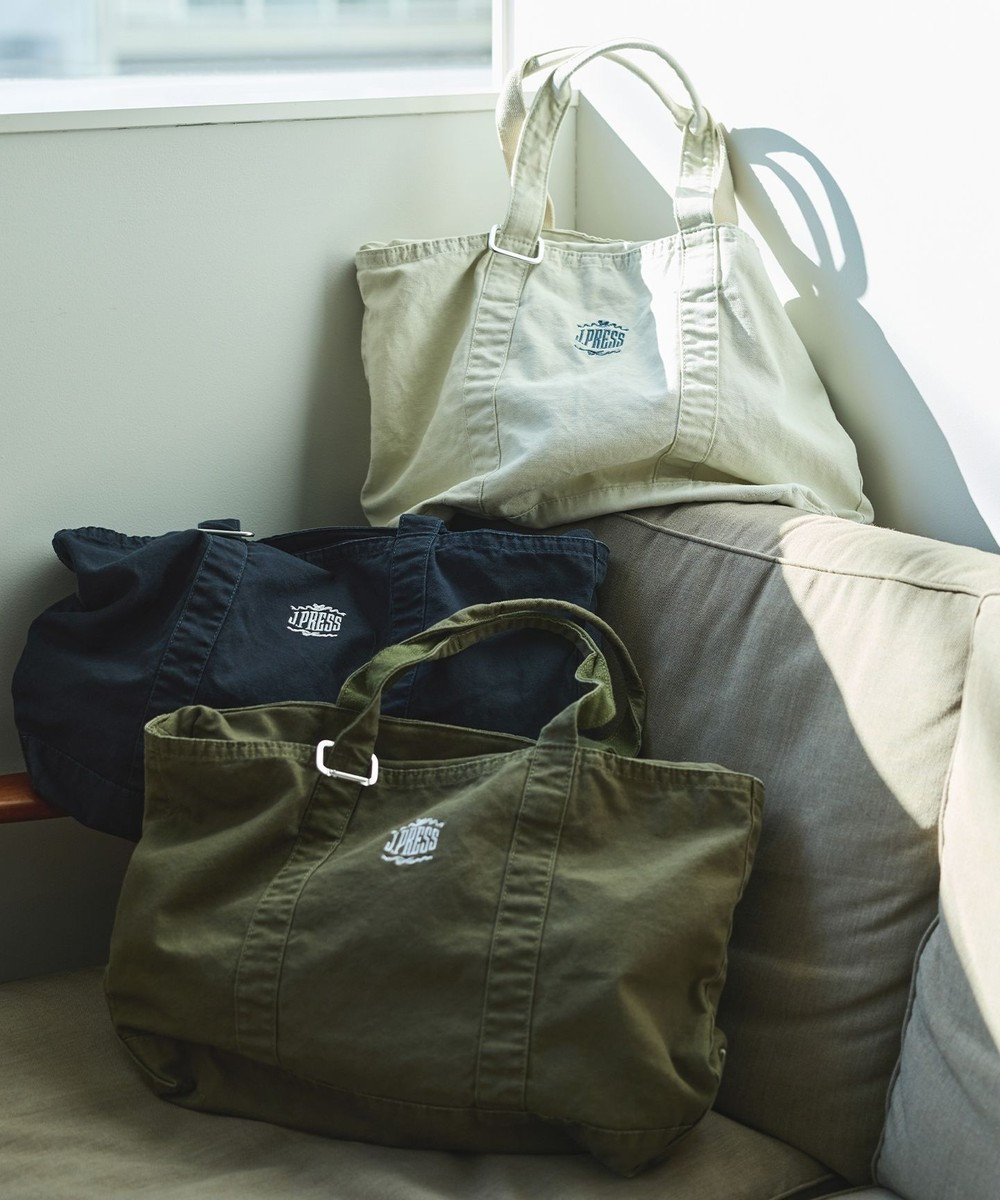 【ジェイ プレス/J.PRESS / MEN】のコットンキャンバス オーバルトートバッグ 人気、トレンドファッション・服の通販 founy(ファニー) 　ファッション　Fashion　メンズファッション　Fashion for Men　バッグ　Bags　トートバッグ / 通勤・大容量バッグ　Tote Bags　オーバル　Oval Design　キャンバス　Canvas, Canvas Fabric　キーホルダー　Keychain, Key Holder　ヴィンテージ　Vintage Style　 other-1|ID: prp329100004858993 ipo3291000000035927787