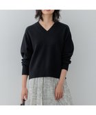 【23区/NIJYUSANKU】の【Oggi2月号掲載/洗える】ウールカシミヤ Vネック ニット ブラック系|ID: prp329100004859004 ipo3291000000035928045