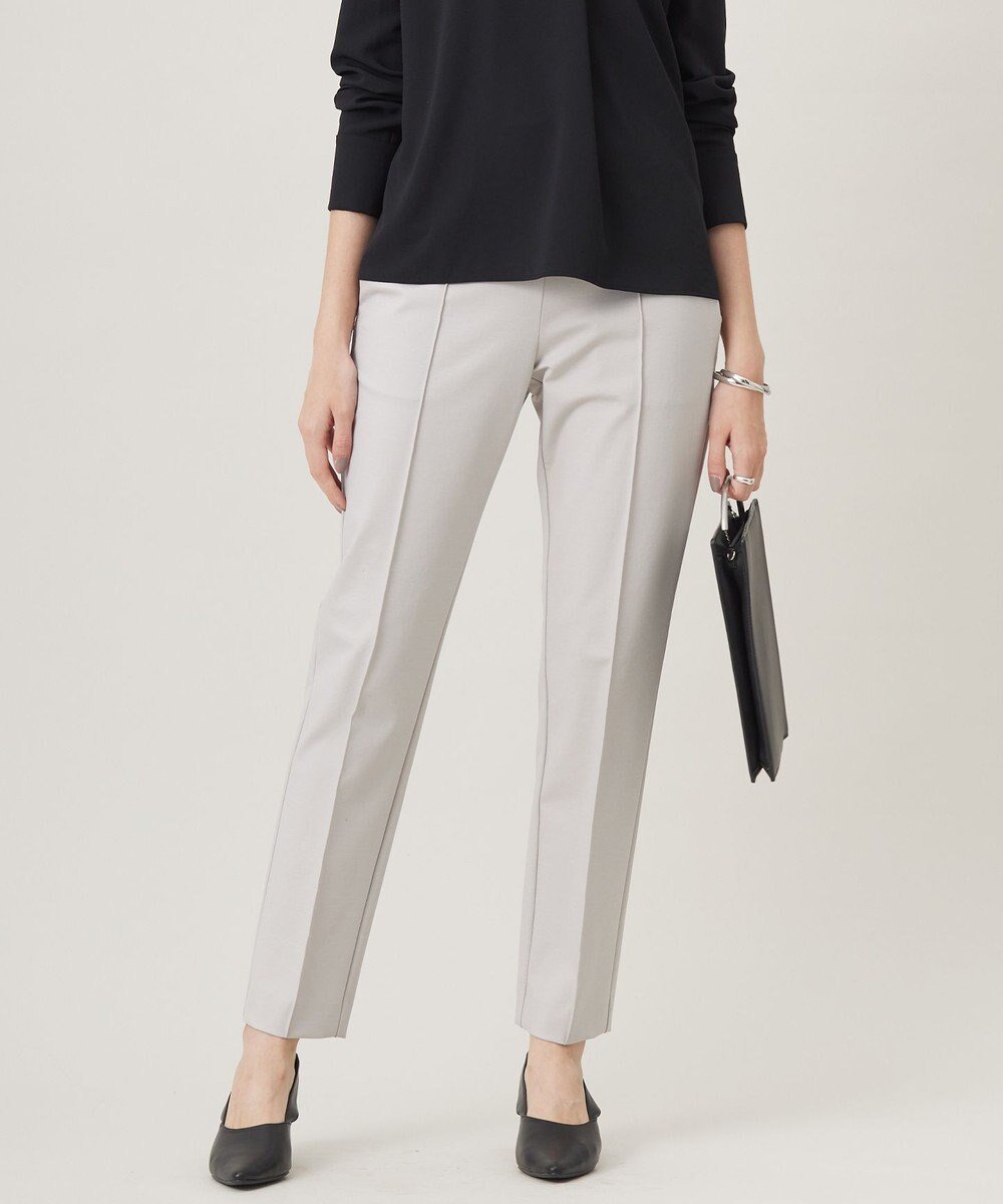 【アイシービー/iCB】の【洗える】 コットンコンプレッシャー パンツ インテリア・キッズ・メンズ・レディースファッション・服の通販 founy(ファニー) 　ファッション　Fashion　レディースファッション　Fashion for Women　パンツ　Pants & Trousers　春　Spring　洗える　Machine Washable　シルケット　Silket, Silky Cotton　ストレッチ　Stretch, Stretchy Fabric　スマート　Smart, Elegant　センター　Center, Center Line　S/S・春夏　SS, Spring/Summer, Warm Season　夏　Summer　セレモニー　Ceremony　2025年　2025　2025春夏・S/S　Spring/Summer 2025 SS25　トープ系|ID: prp329100004859015 ipo3291000000035928304