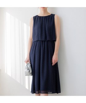 【23区/NIJYUSANKU】の【APPLAUDIR】ドットシアークレープ ドレス 人気、トレンドファッション・服の通販 founy(ファニー) ファッション Fashion レディースファッション Fashion for Women ワンピース Dresses フォーマル・パーティードレス・結婚式用ドレス Elegant & Casual Dresses 2025年 2025 2025春夏・S/S Spring/Summer 2025 SS25 シフォン Chiffon, Lightweight Fabric ジョーゼット Georgette, Semi-Sheer Fabric ドット Polka Dot, Dot Pattern ドレス Dress, One-Piece ノースリーブ Sleeveless, No-Sleeve パーティ Party, Party Style 夏 Summer 春 Spring S/S・春夏 SS, Spring/Summer, Warm Season 結婚式 Wedding |ID:prp329100004859036