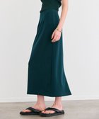 【ベイジ,/BEIGE,】の【洗える】ALTHEA / ダンボールジャージーハイウエストIラインスカート Forest Green|ID: prp329100004859045 ipo3291000000035929118