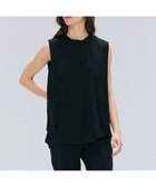 【ベイジ,/BEIGE,】の【BEIGE,ecru/WEB限定・洗える】FINE DRY TOUCH / ねじりデザインコットンノースリーブトップス Black|ID: prp329100004859104 ipo3291000000035930876