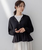 【組曲/KUMIKYOKU】の【WEB限定】ラッシュガード ペプラムパーカー 人気、トレンドファッション・服の通販 founy(ファニー) ファッション Fashion レディースファッション Fashion for Women トップス・カットソー Cut & Sew Tops レディースパーカー・カジュアルフーディー Casual Hoodies & Sweatshirts アウトドア Outdoor Clothing 春 Spring カフス Cuff Design シャーリング Shirring, Ruched スリット Slit, Slit Detail スリーブ Sleeve, Long Sleeve / Short Sleeve タフタ Taffeta, Structured Fabric ダブル Double, Double-Breasted ドレープ Drape, Draping Fabric パーカー Hoodie, Parka フェイス Face, Facial Design フェミニン Feminine, Girly ペプラム Peplum, Flared Hem S/S・春夏 SS, Spring/Summer, Warm Season おすすめ Recommended / Our Picks 夏 Summer thumbnail ブラック系|ID: prp329100004859123 ipo3291000000035931351