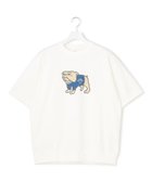 【ジェイプレスヨークストリート/J.PRESS YORK STREET】の【UNISEX】ブルドッグプリントTシャツ 人気、トレンドファッション・服の通販 founy(ファニー) ファッション Fashion レディースファッション Fashion for Women トップス・カットソー Cut & Sew Tops シャツ・ブラウス・オフィスカジュアル Elegant Blouses & Button-Ups ロングTシャツ・Tシャツ Longline T-Shirts & Tees カットソー・ベーシックTシャツ Cut-and-Sewn Tops / Stretch Tees & Basics ユニセックス Unisex, Genderless カットソー Cut and Sewn Top プリント Print, Printed Pattern 夏 Summer 春 Spring S/S・春夏 SS, Spring/Summer, Warm Season thumbnail ホワイト系|ID: prp329100004859136 ipo3291000000035931756