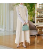 【ティアクラッセ/Tiaclasse】のスポンジニットジャンスカ アイボリー|ID: prp329100004859150 ipo3291000000035932127