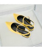 【モード エ ジャコモ/MODE ET JACOMO】のnoyau ポインテッドトゥバックベルトパンプス イエロー|ID: prp329100004859155 ipo3291000000035932220