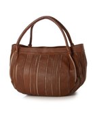 【アンビリオン/UNBILLION】のピークスピーク PEAKS PEAK / ソフトレザーマルチストライプラウンド2wayバッグ ブラウン|ID: prp329100004859217 ipo3291000000035933533