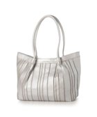 【アンビリオン/UNBILLION】のピークスピーク PEAKS PEAK / ソフトレザーマルチストライプトート シルバー|ID: prp329100004859218 ipo3291000000035933560