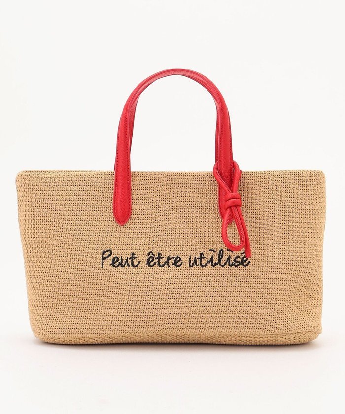 【エニー/ANY】のワイドフェイクラフィアトートバッグ インテリア・キッズ・メンズ・レディースファッション・服の通販 founy(ファニー) https://founy.com/ ファッション Fashion レディースファッション Fashion for Women バッグ Bags 春 Spring ポケット Pocket, Pocket Detail S/S・春夏 SS, Spring/Summer, Warm Season 再入荷 Restock / Back in Stock 夏 Summer |ID: prp329100004859227 ipo3291000000035933698