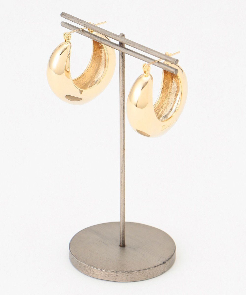 【グレース コンチネンタル/GRACE CONTINENTAL】のボリュームフープピアス インテリア・キッズ・メンズ・レディースファッション・服の通販 founy(ファニー) ファッション Fashion レディースファッション Fashion for Women アクセサリー Fashion Accessories トレンド Trend, Trending Now フォルム Silhouette, Form フープ Hoop, Hoop Earrings モチーフ Motif, Design Theme ゴールド|ID: prp329100004859236 ipo3291000000035933843