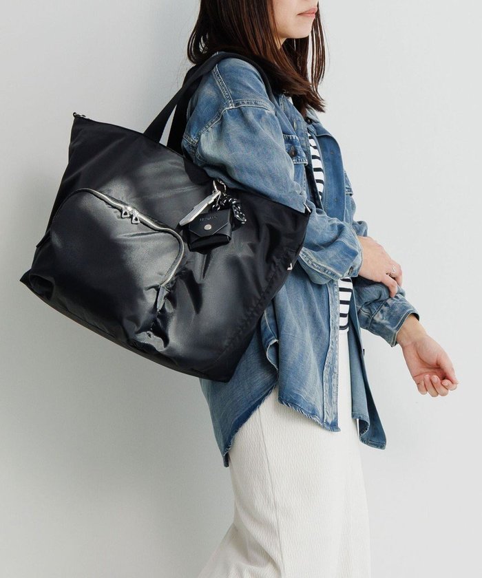 【エースバッグズアンドラゲッジ/ACE BAGS & LUGGAGE】のHAyU × ace. フィカス トートバッグ 30L 19107 ハユ インテリア・キッズ・メンズ・レディースファッション・服の通販 founy(ファニー) https://founy.com/ ファッション Fashion レディースファッション Fashion for Women バッグ Bags キーホルダー Keychain, Key Holder クール Cool, Chic 傘 Umbrella, Parasol 吸水 Absorbent, Quick-Dry 軽量 Lightweight, Ultra Light ショルダー Shoulder, Shoulder Strap シルバー Silver, Metallic Silver シンプル Simple, Minimal セットアップ Set-Up, Coordinated Outfit チャーム Charm, Pendant トラベル Travel, Travel Gear ネコ Cat, Feline Motif 猫 Cat, Kitty フロント Front, Front Design ポケット Pocket, Pocket Detail メッシュ Mesh, Net Fabric リュック Backpack, Rucksack ワイヤー Wire, Wired Bra ワンポイント One Point, Statement Accent 再入荷 Restock / Back in Stock 旅行 Travel スーツケース キャリーケース Suitcase / Carry Case エレガント 上品 Elegant ギフト プレゼント Gift / Present |ID: prp329100004859263 ipo3291000000035934280