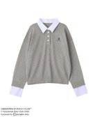 【グリーンパークス/Green Parks】のGREENWICH POLO CLUB(TM)布帛ドッキングポロニットプルオーバー 人気、トレンドファッション・服の通販 founy(ファニー) ファッション Fashion レディースファッション Fashion for Women トップス・カットソー Cut & Sew Tops ニット Knit Tops & Sweaters シャツ・ブラウス・オフィスカジュアル Elegant Blouses & Button-Ups ロングTシャツ・Tシャツ Longline T-Shirts & Tees カジュアルプルオーバー・ニットトップス Pullovers & Knit Tops / Casual Pullovers カットソー・ベーシックTシャツ Cut-and-Sewn Tops / Stretch Tees & Basics 春 Spring カットソー Cut and Sewn Top シンプル Simple, Minimal スポーティ Sporty, Casual Athletic ドッキング Docking, Mixed Material バランス Balance, Style Balance ポケット Pocket, Pocket Detail ワンポイント One Point, Statement Accent S/S・春夏 SS, Spring/Summer, Warm Season 夏 Summer エレガント 上品 Elegant thumbnail Gray|ID: prp329100004859271 ipo3291000000035934458