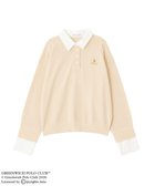 【グリーンパークス/Green Parks】のGREENWICH POLO CLUB(TM)布帛ドッキングポロニットプルオーバー 人気、トレンドファッション・服の通販 founy(ファニー) ファッション Fashion レディースファッション Fashion for Women トップス・カットソー Cut & Sew Tops ニット Knit Tops & Sweaters シャツ・ブラウス・オフィスカジュアル Elegant Blouses & Button-Ups ロングTシャツ・Tシャツ Longline T-Shirts & Tees カジュアルプルオーバー・ニットトップス Pullovers & Knit Tops / Casual Pullovers カットソー・ベーシックTシャツ Cut-and-Sewn Tops / Stretch Tees & Basics 春 Spring カットソー Cut and Sewn Top シンプル Simple, Minimal スポーティ Sporty, Casual Athletic ドッキング Docking, Mixed Material バランス Balance, Style Balance ポケット Pocket, Pocket Detail ワンポイント One Point, Statement Accent S/S・春夏 SS, Spring/Summer, Warm Season 夏 Summer エレガント 上品 Elegant thumbnail Ecru|ID: prp329100004859271 ipo3291000000035934468