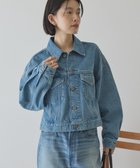 【アメリカンホリック/AMERICAN HOLIC】のショート丈デニムジャケット Light Indigo|ID: prp329100004859329 ipo3291000000035935510