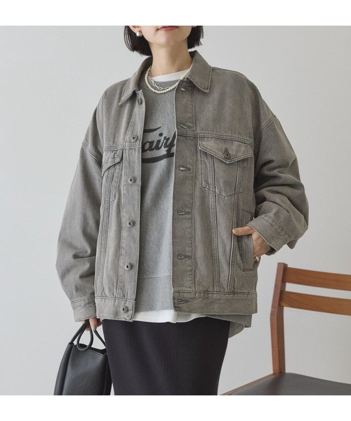 【アメリカンホリック/AMERICAN HOLIC】のロング丈デニムジャケット インテリア・キッズ・メンズ・レディースファッション・服の通販 founy(ファニー) https://founy.com/ ファッション Fashion レディースファッション Fashion for Women アウター Coat / Outerwear Collection レディースジャケット・軽アウター Jackets デニムジャケット / カジュアルアウター Denim Jackets 2026年 2026 インナー Innerwear ジャケット Jacket, Outerwear デニム Denim, Jeans Material ロング Long, Long-Length エレガント 上品 Elegant 夏 Summer S/S・春夏 SS, Spring/Summer, Warm Season |ID: prp329100004859350 ipo3291000000035935920