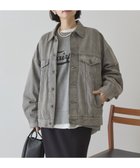 【アメリカンホリック/AMERICAN HOLIC】のロング丈デニムジャケット Gray|ID: prp329100004859350 ipo3291000000035935922