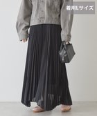 【アメリカンホリック/AMERICAN HOLIC】の【選べる丈】シアープリーツスカート Navy|ID: prp329100004859354 ipo3291000000035936011