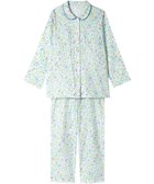 【ウィング/Wing】のパジャマ 綿100%(本体) レディース 長袖 長ズボン EP7048 ウイング/ワコール グリーン|ID: prp329100004859355 ipo3291000000035936037