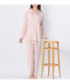 【ウィング/Wing】のパジャマ 綿100%(本体) レディース 長袖 長ズボン EP7048 ウイング/ワコール ピンク|ID: prp329100004859355 ipo3291000000035936039